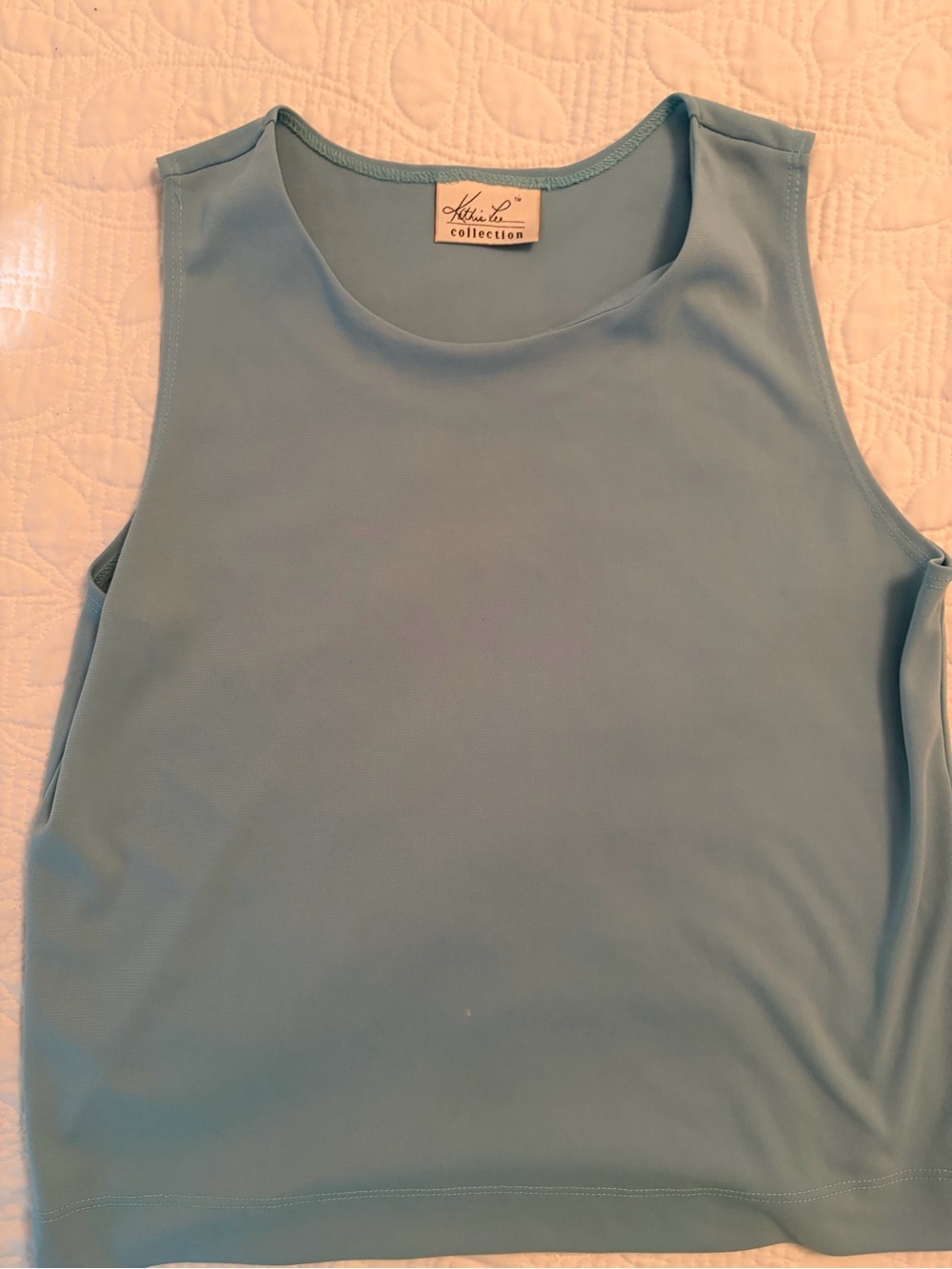 Classic Sleeveless Tank Top - Light Blue